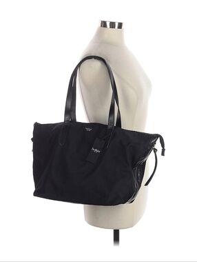 NWT Botkier Black Nylon Tote with Leather Handles